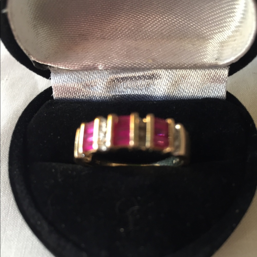 Ruby and Diamond Ring
